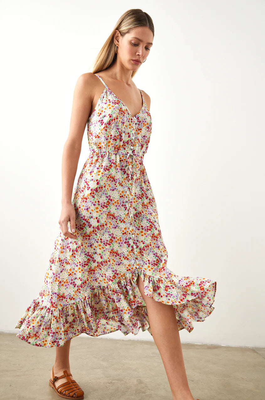 Oasis frieda clearance floral midi dress