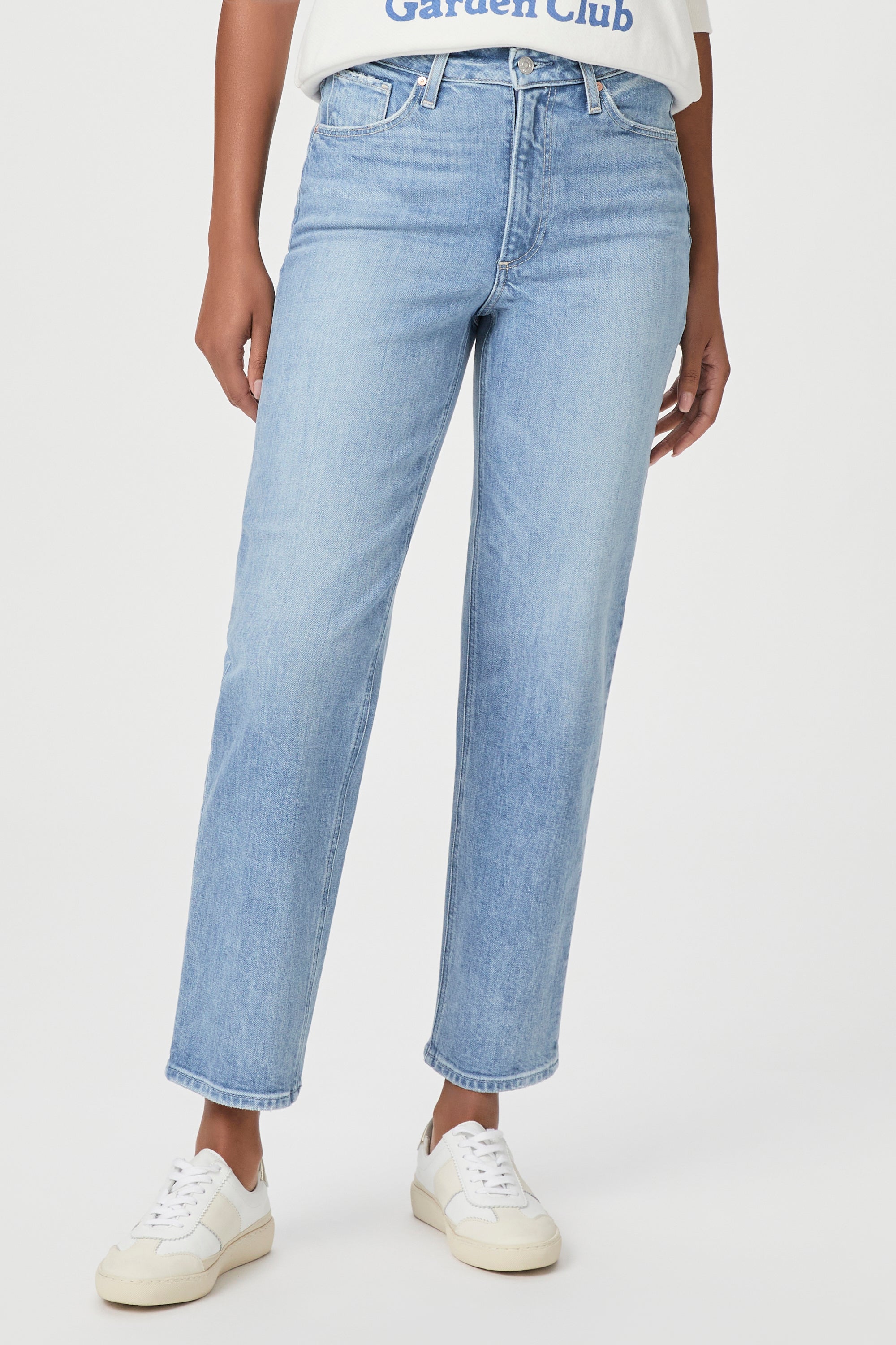 Paige Sarah Straight High Rise Ankle discount Jeans