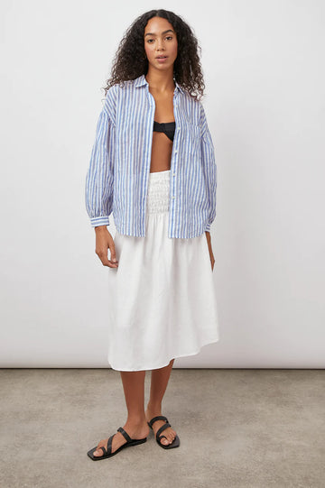 Shop Rails Janae Oversized Striped Shirt