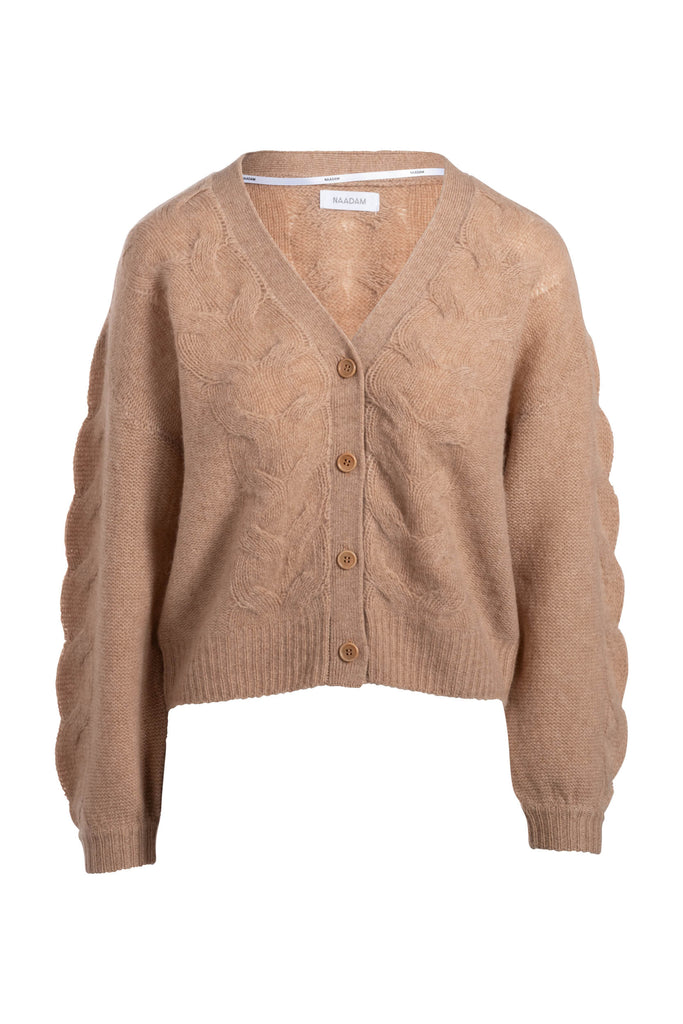 Airy Cable Cardigan