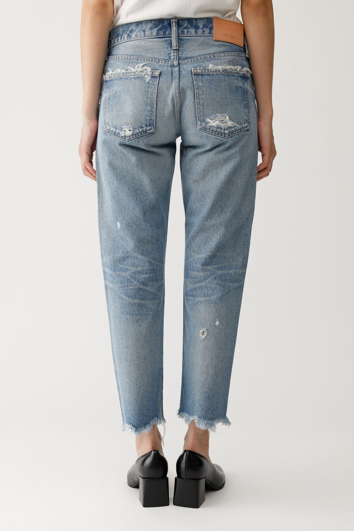 Moussy Vintage Kelley Tapered: L/Blu